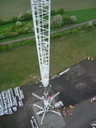 Aussicht auf dne eigenen Kran aus etwa 130m H�he